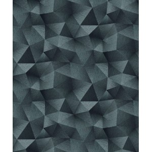 Erismann Vliestapete Guido Maria Kretschmer Fashion for Walls 3 Grafik Petrol mit 3D-Effekt.