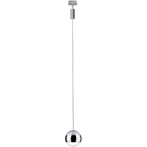 Paulmann Urail LED Pendel Capsule II, 6W, 4000K, Chrom Matt für Schienensysteme.