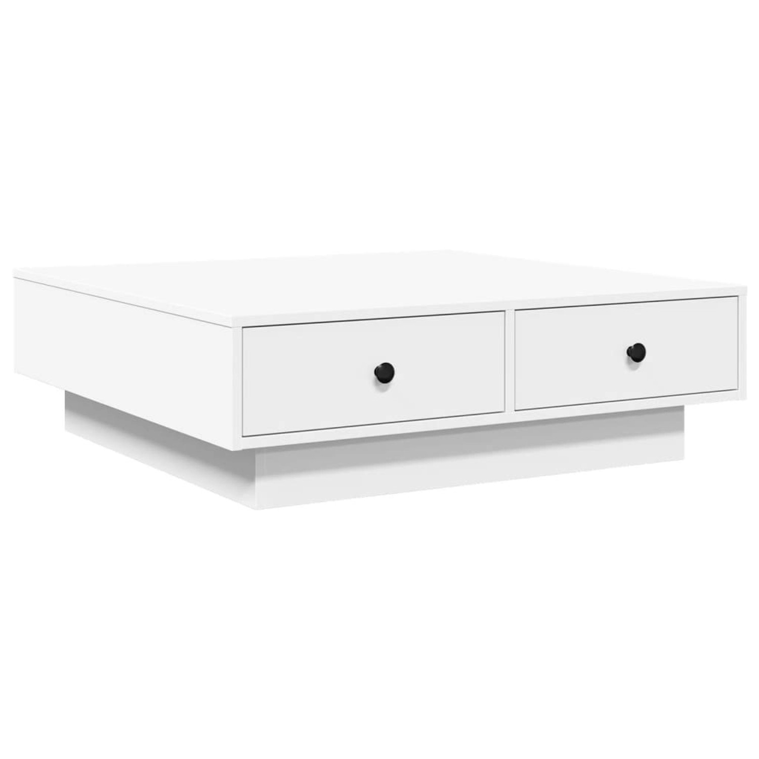 vidaXL Couchtisch Weiß 90x90x28 cm Holzwerkstoff 848087 günstig online kaufen
