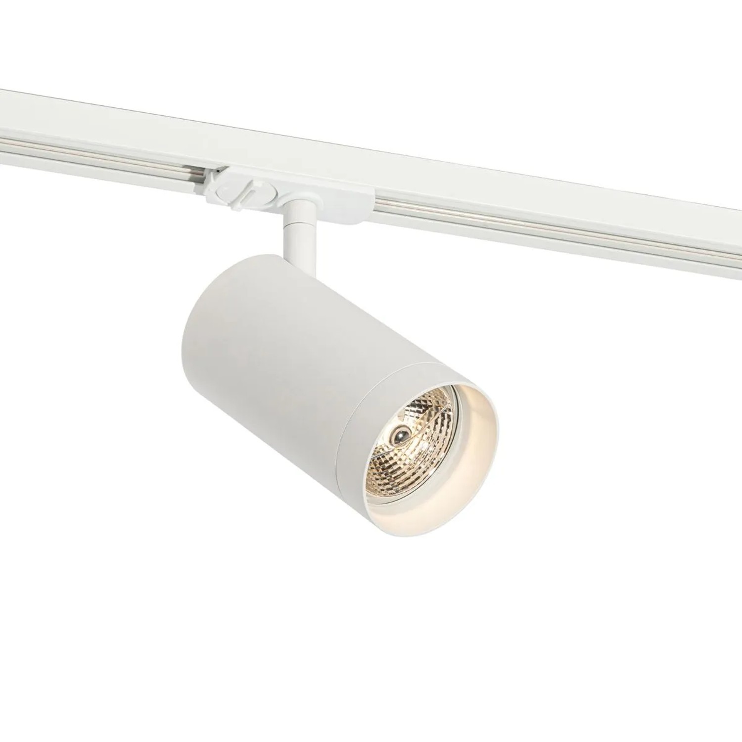 QAZQA Moderner Spot Weiß für 1-phasiges Schienensystem 70 mm Iconic Jeana Luxe