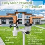 Bresser Solar-Wetterstation 4CAST PRO SF 7-in-1: Solarbetriebener Sensor mit Wind-, Regen-, Temperaturmessung.
