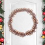 vidaXL Weihnachtskugelgirlande Rose Gold 186 cm Polystyrol 42019697_3