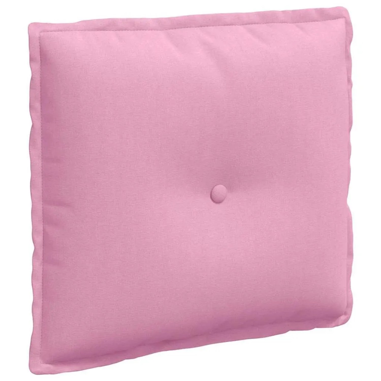 vidaXL Rückenkissen Rosa 50 x 19 x 45 cm Stoff 42014630
