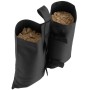 Tectake 4Er Set Pavillon Gewichte Saborra Mit Sand Befüllbar Wasserdicht und Strapazierfähig 36 x 0 50 x 33 cm Schwarz_4