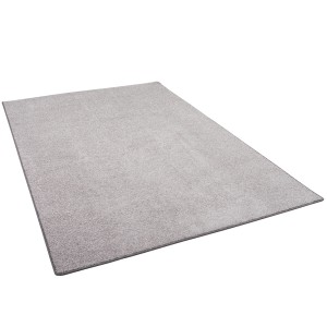 Snapstyle Luxus Teppich Shine Taupe, 200x300cm. Kurzflor Velours Teppich für Wohnräume, schadstoffgeprüft.