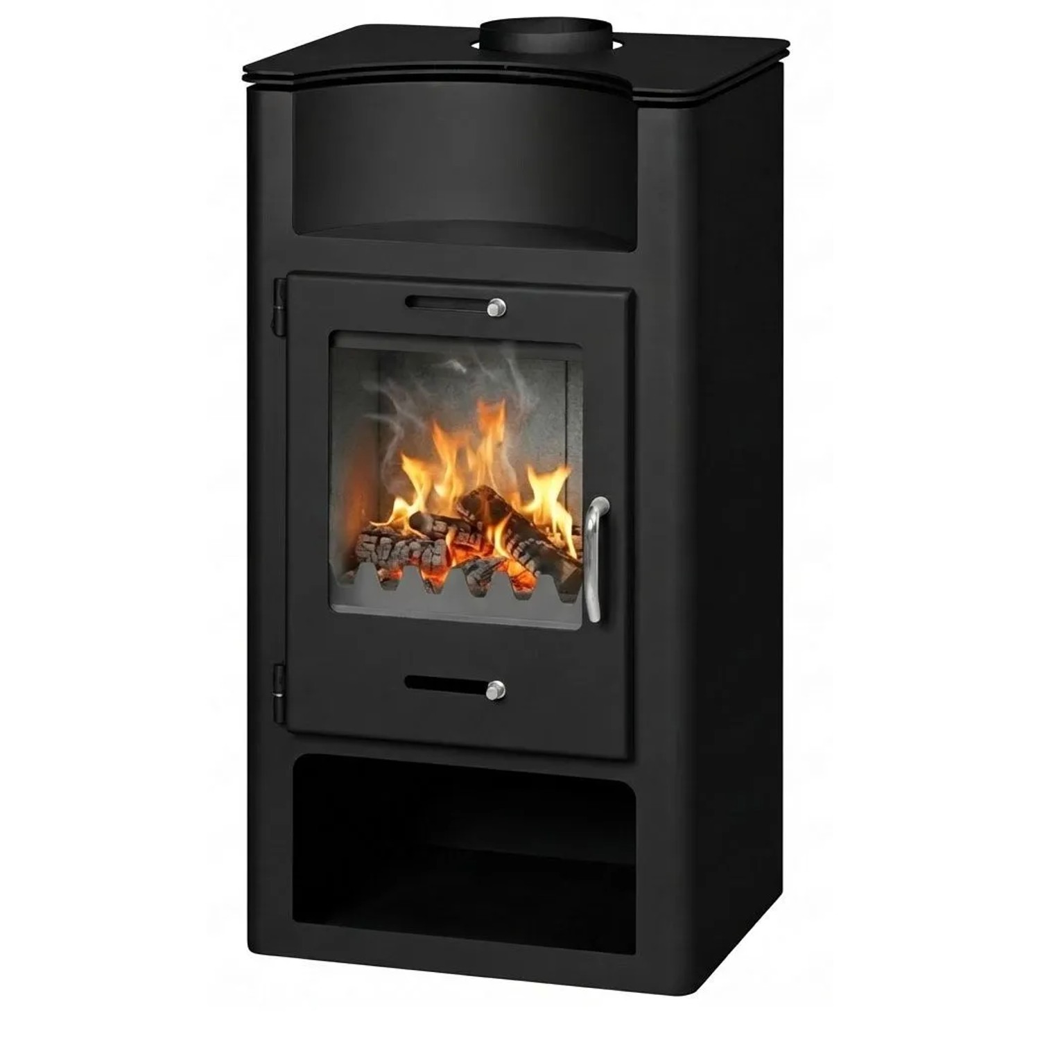 Victoria Kaminofen Elegance Schwarz mit 9,57 kW