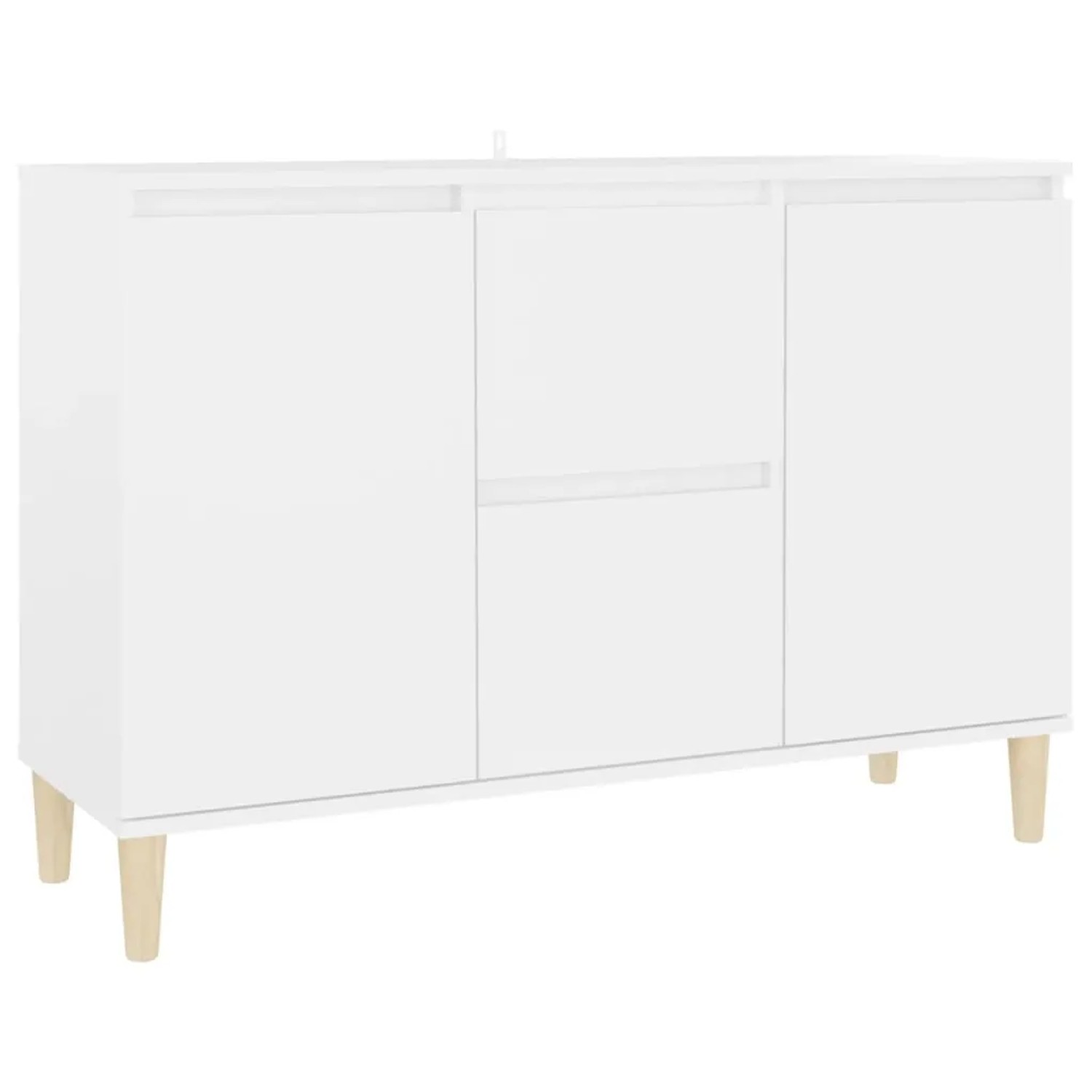 vidaXL Sideboard Weiß 103,5x35x70 cm Holzwerkstoff 806103