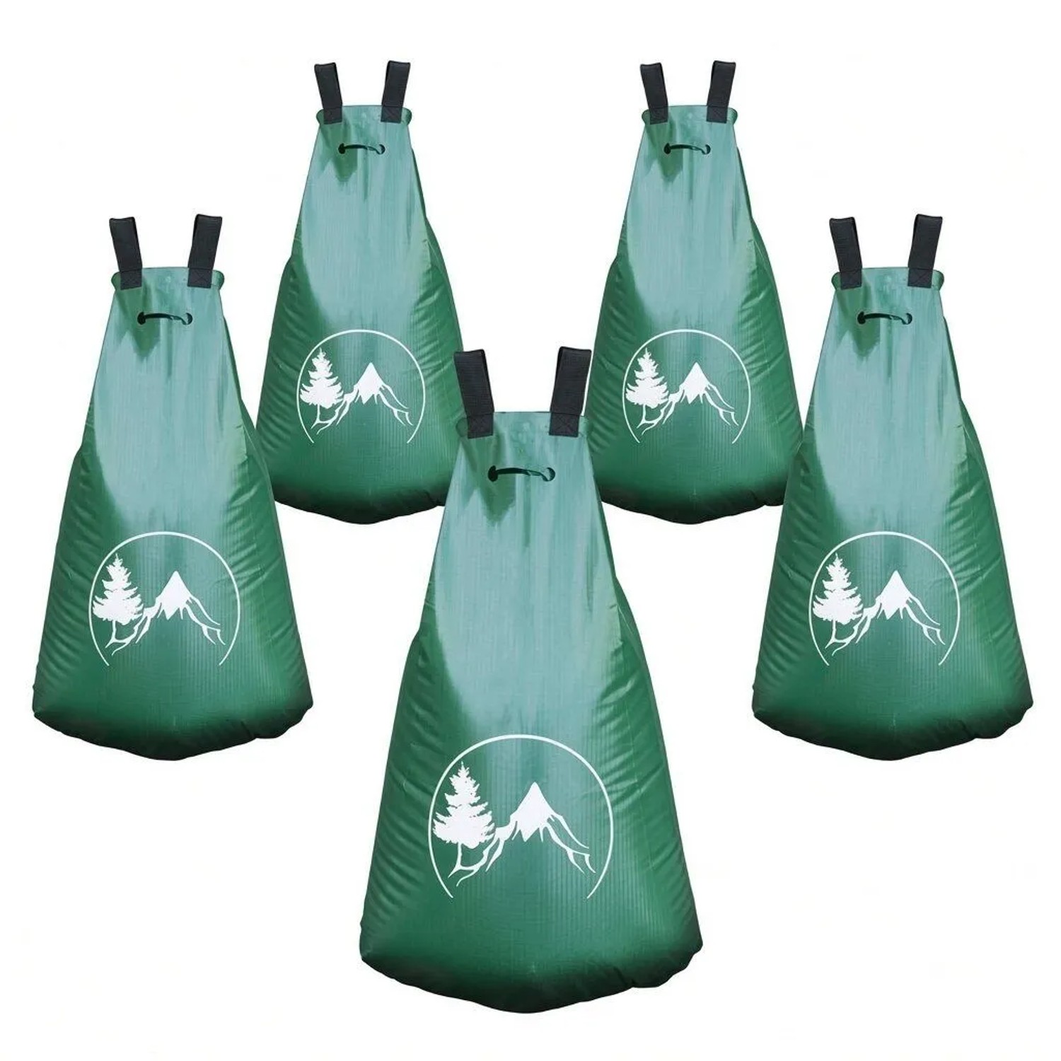 TTL GARDEN Bewässerungssack für Bäume 75 L 5er Set Baumbewässerung Wassersack Wassertasche Bewässerungssystem Baumsack