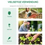Anwendungsbeispiele für Furnicato Gewächshaus: Anzucht von Erdbeeren, Blumen und Gemüse.
