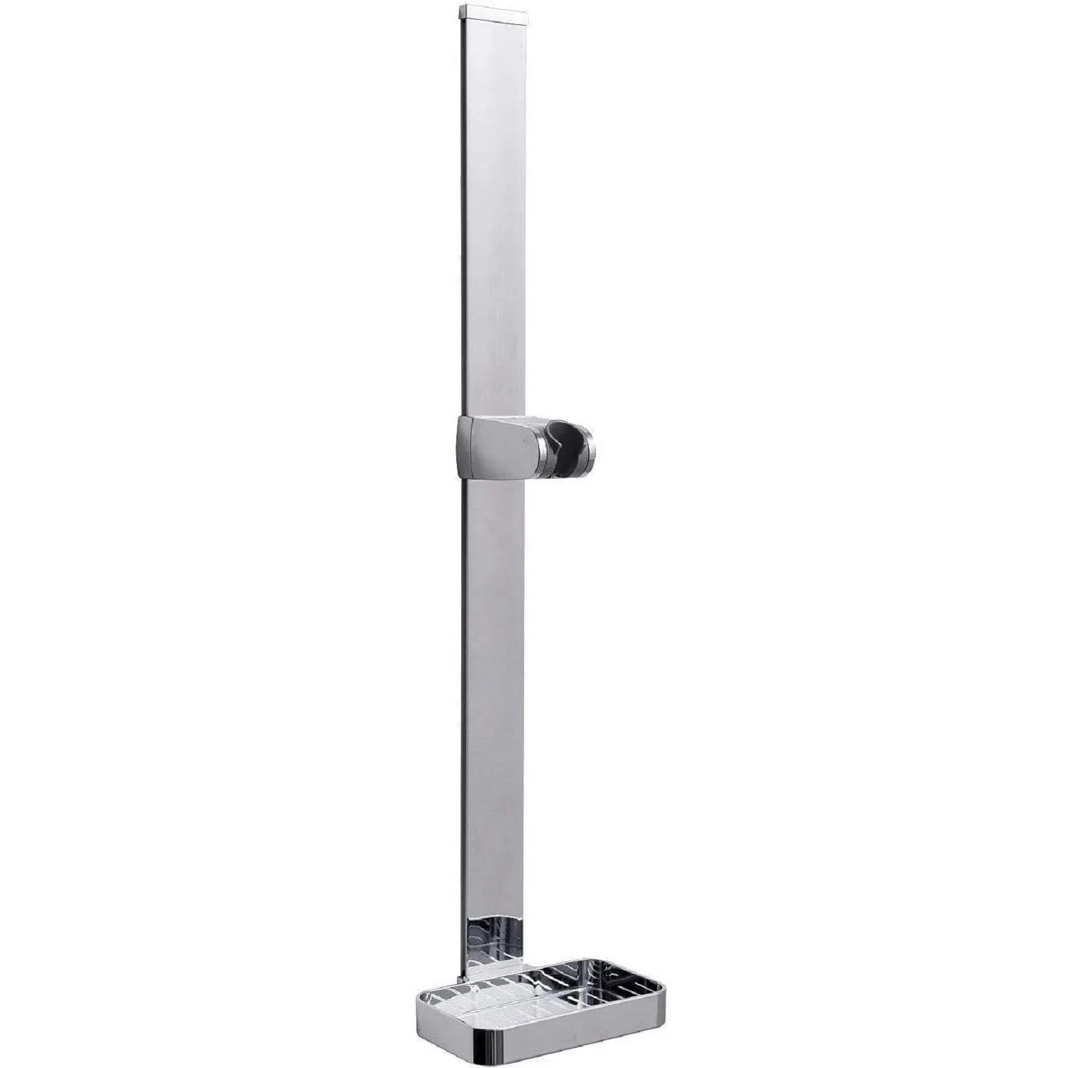 Euroshowers Duschstange  ohne Bohren mit Duschkopf 3M Klebemontage Chrom