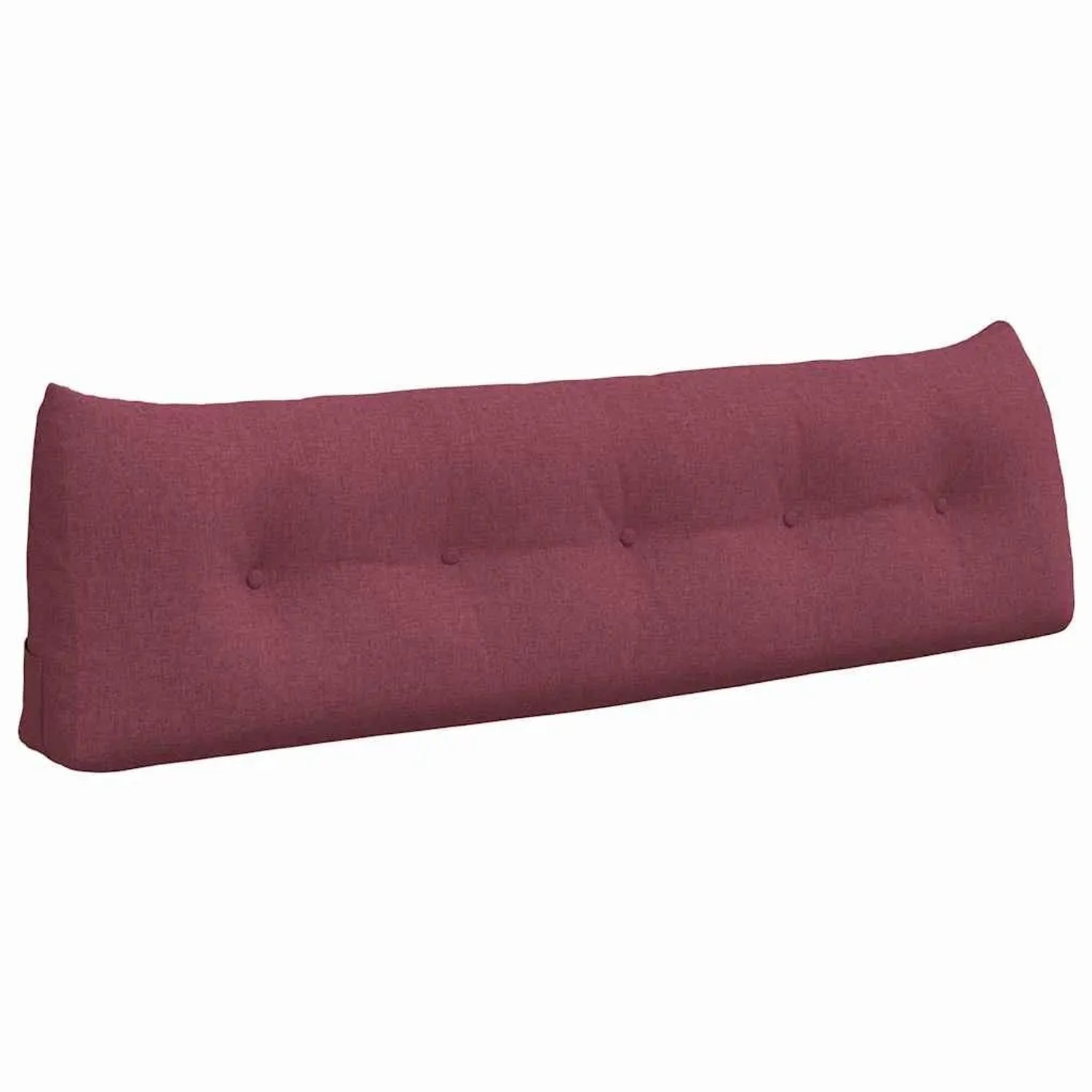 vidaXL Rückenkissen Weinrot 160 x 24 x 50 cm Stoff 42014531