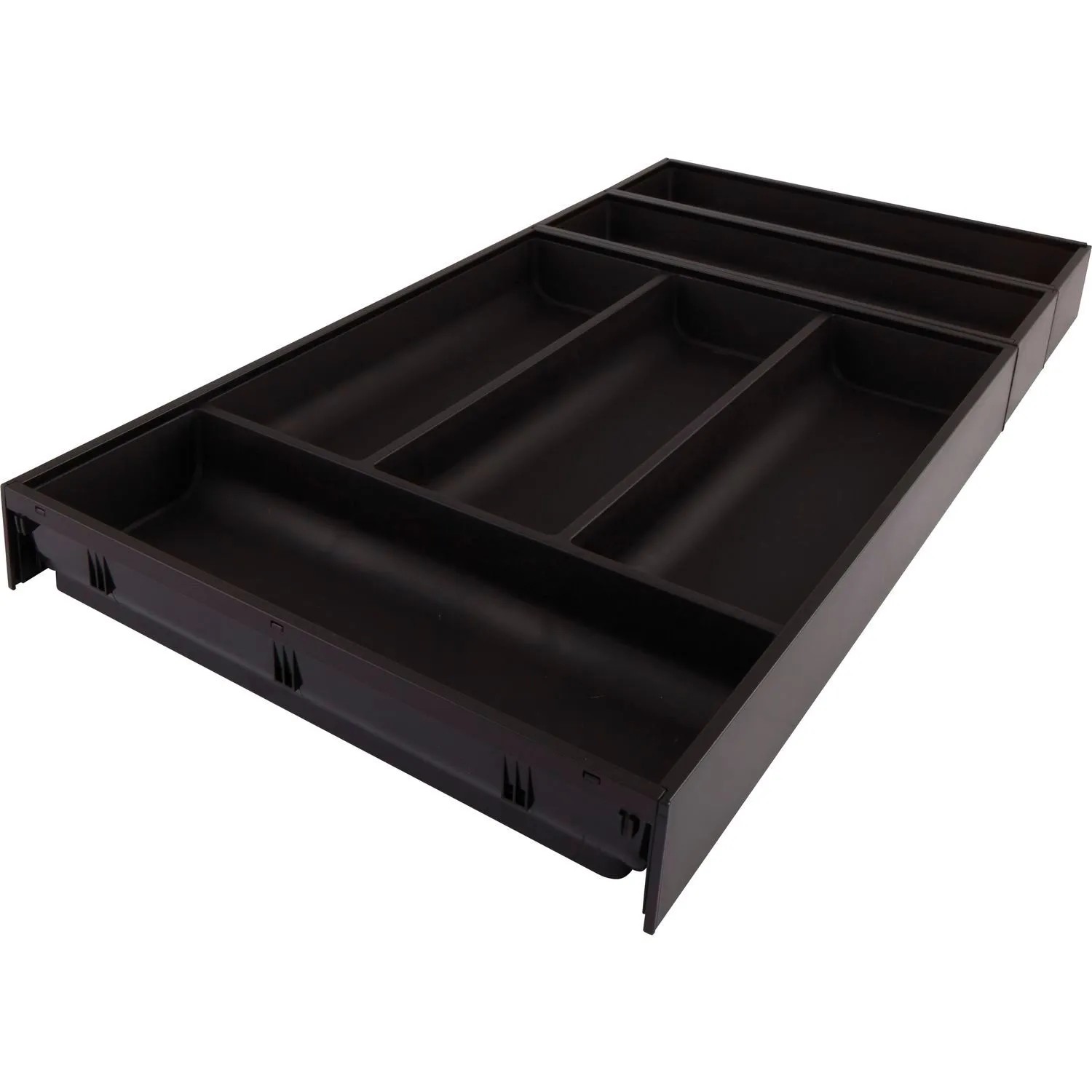 Blum Besteckkasten Ambia-Line 624x300x50 mm Besteckeinsatz Stahl Carbonschwarz Matt
