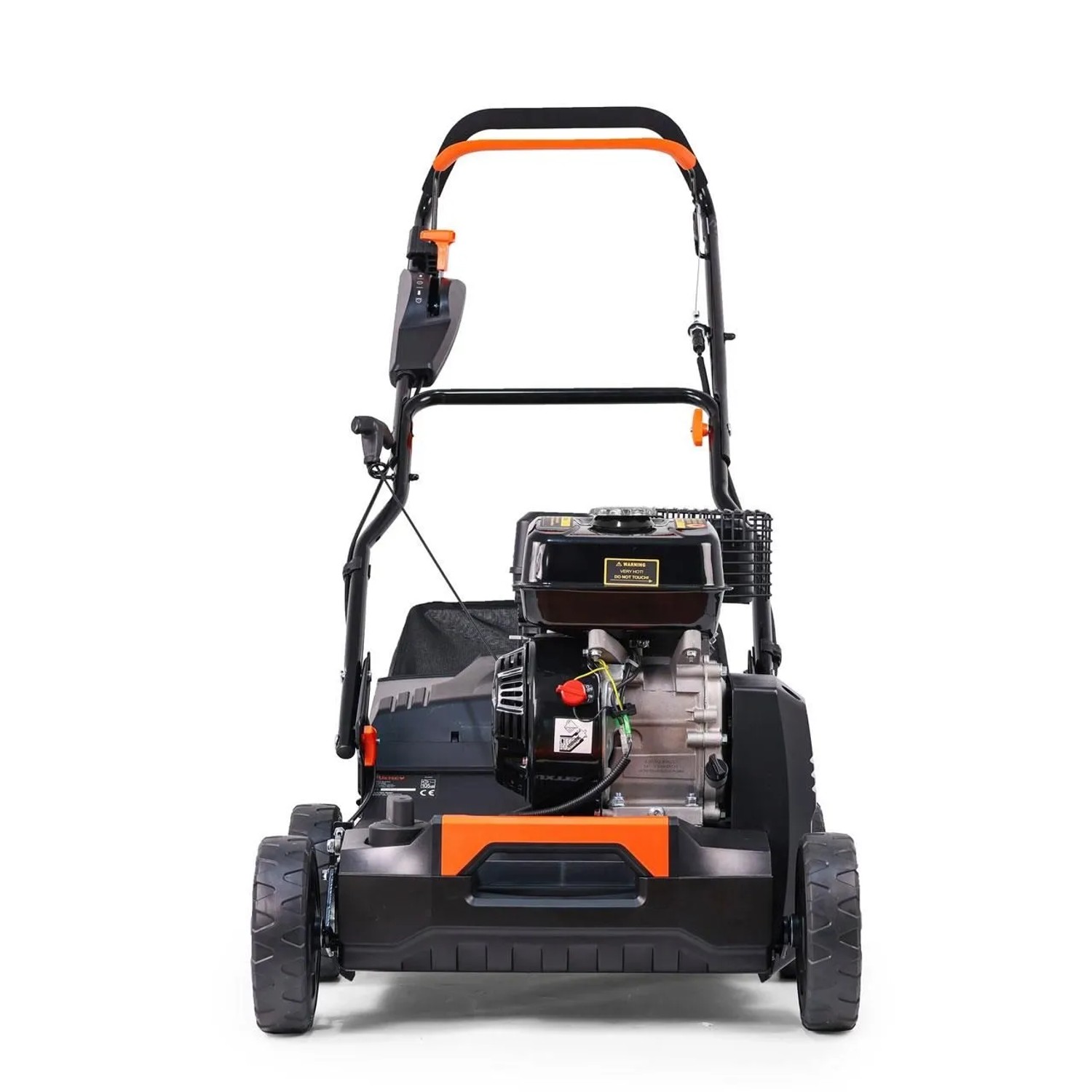 FUXTEC FX-BV240 Benzin Vertikutierer 212cc 4-Takt Benzinmotor 6-fach Tiefeneinstellung 45L Fangkorb