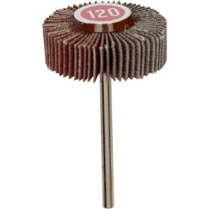 Proxxon Fächerschleifer, 30x10mm, Korund, für Miniaturwerkzeuge. Schleifwerkzeug mit Schaft.