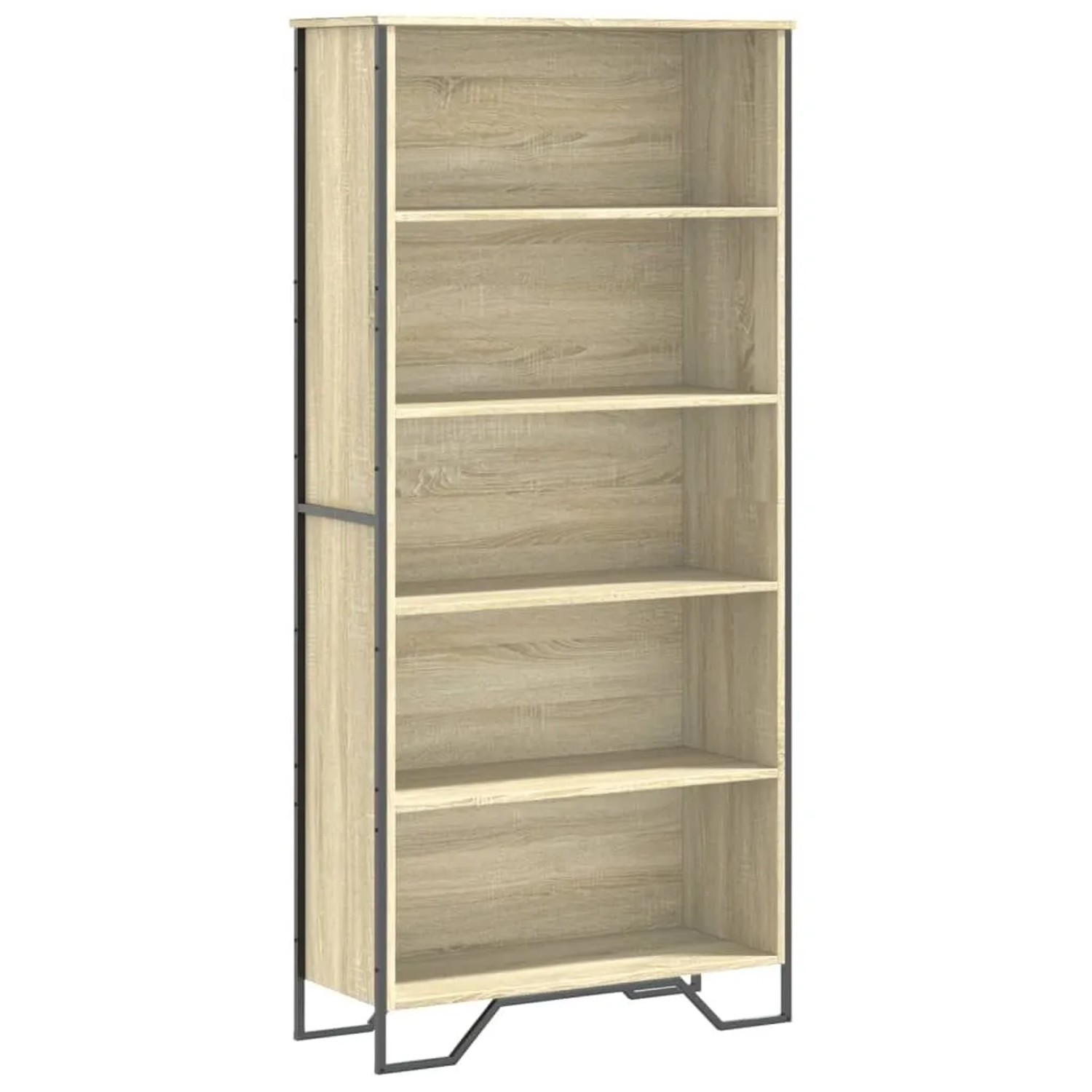 vidaXL Bücherregal Sonoma-Eiche 80x31x169 cm Holzwerkstoff 3295313 günstig online kaufen
