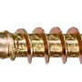 Gelb verzinkte LUX Spanplattenschraube 5x80 mm mit TX-Antrieb, 50 Stück.