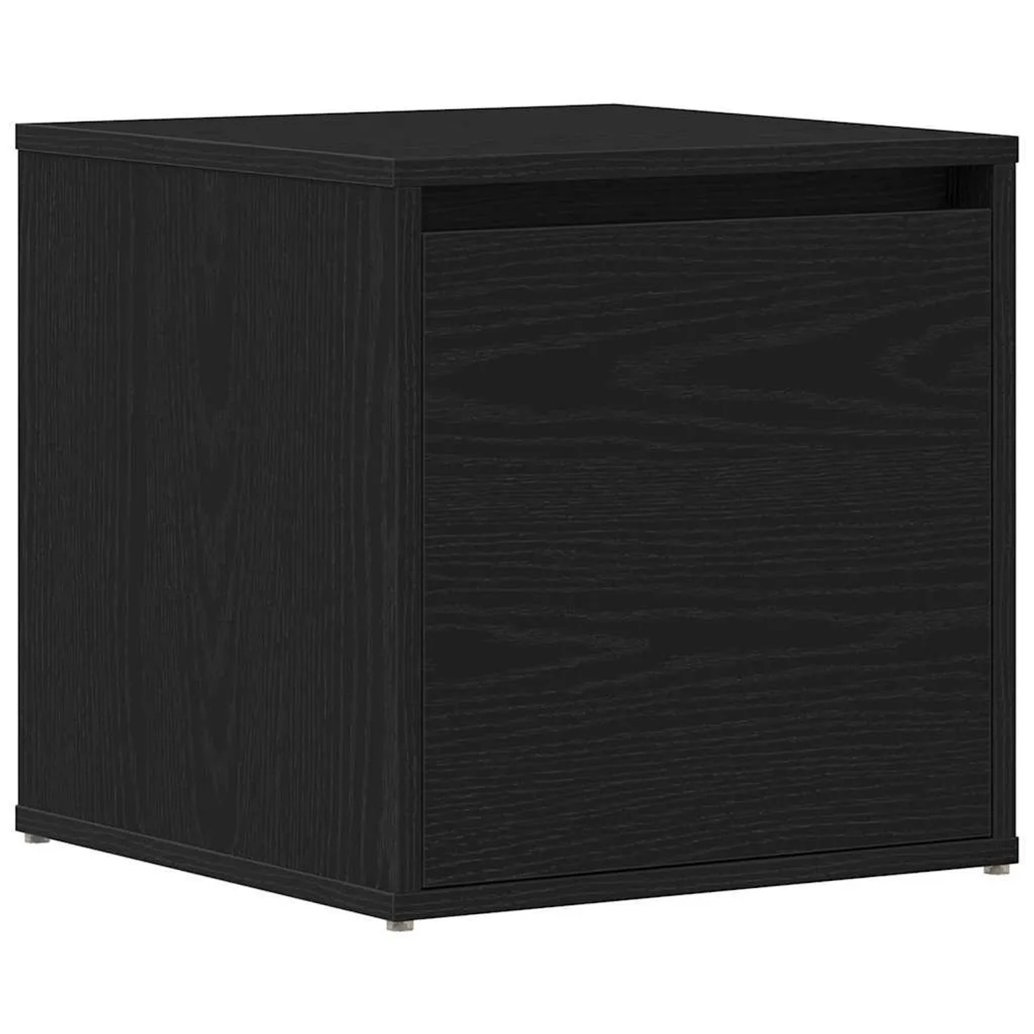 vidaXL Kommode Schwarz Eichen-Optik 40,5 x 40 x 40 cm Holzwerkstoff 862792