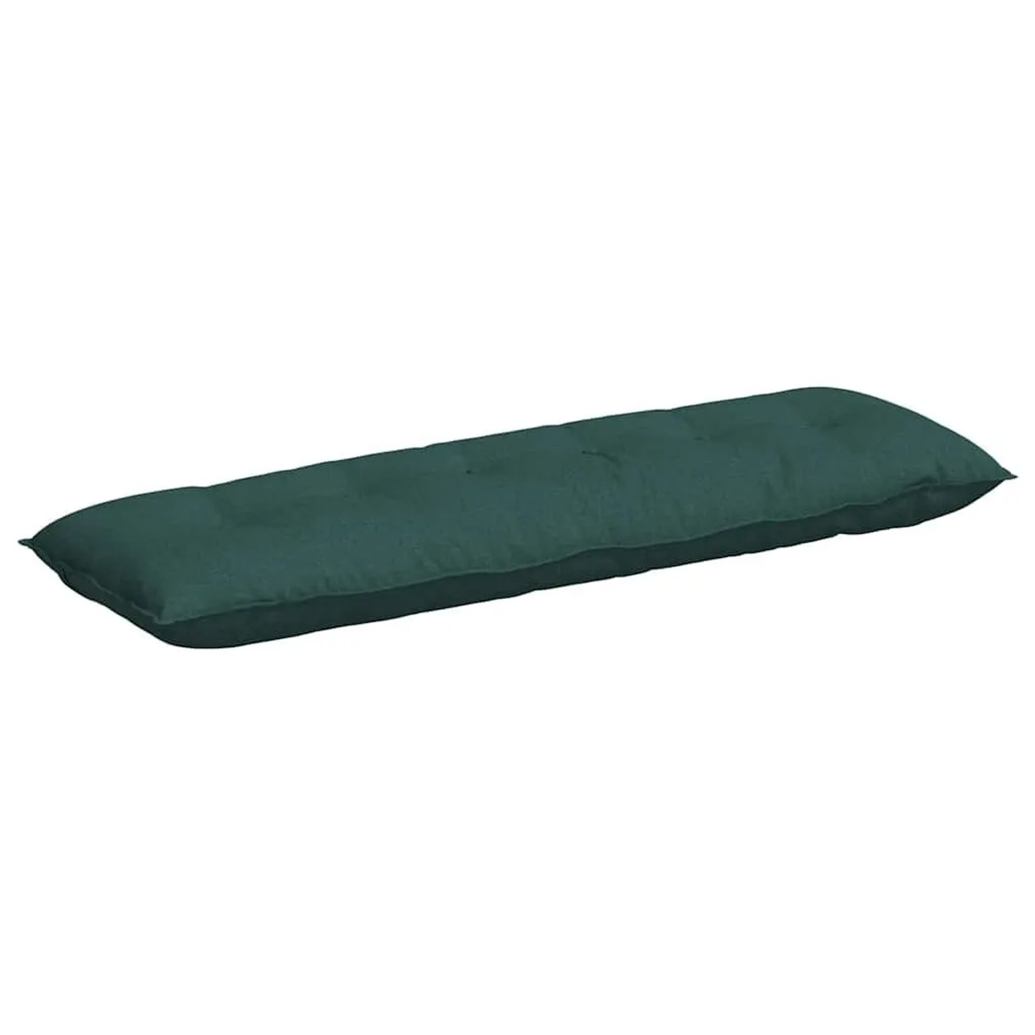 vidaXL Rückenkissen Dunkelgrün 160 x 19 x 50 cm Stoff 42014878