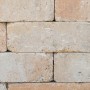 Diephaus Mauerstein Collo Sandstein, Ansicht einer Mauer aus einzelnen Steinen.