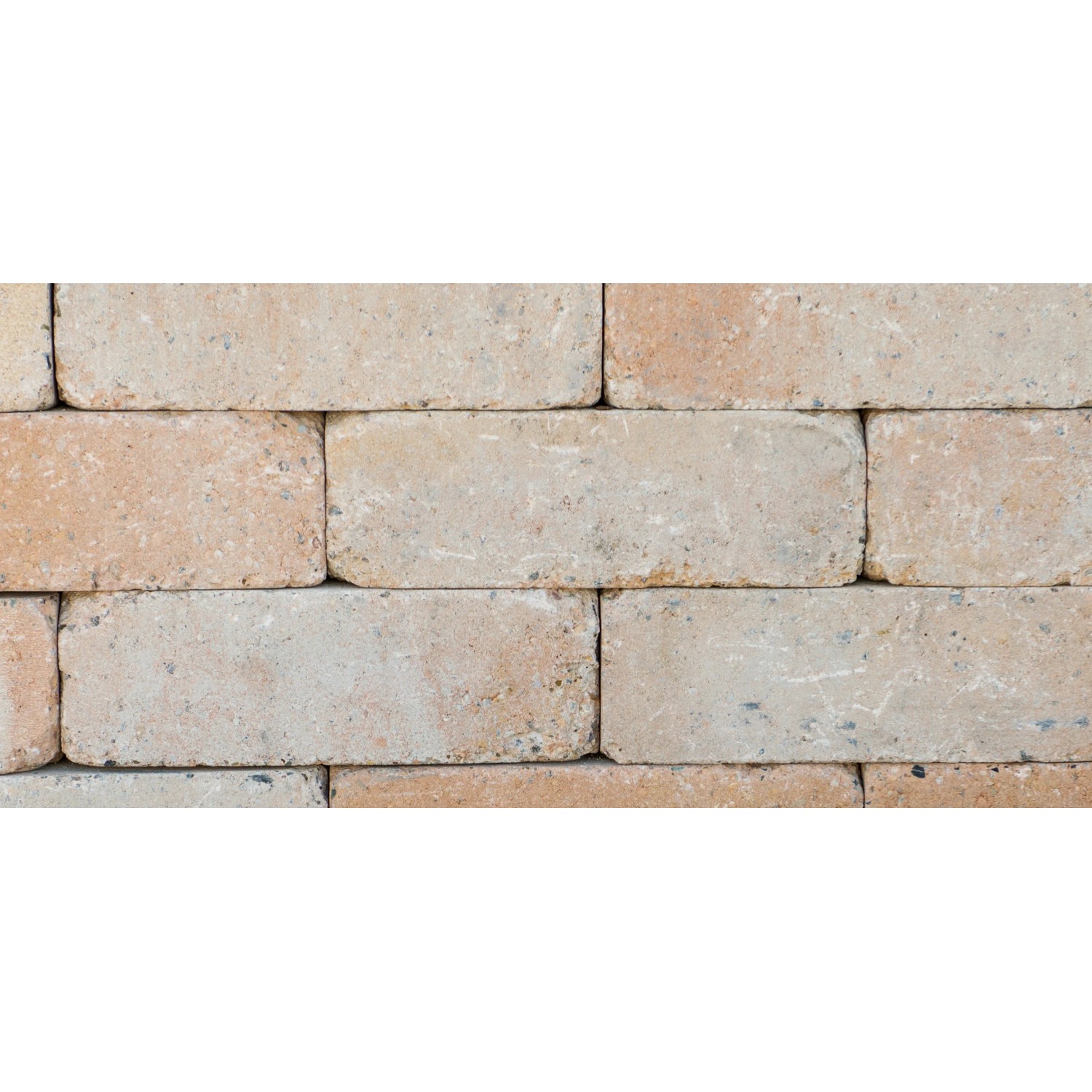 Diephaus Mauerstein Collo Sandstein, Ansicht einer Mauer aus einzelnen Steinen.