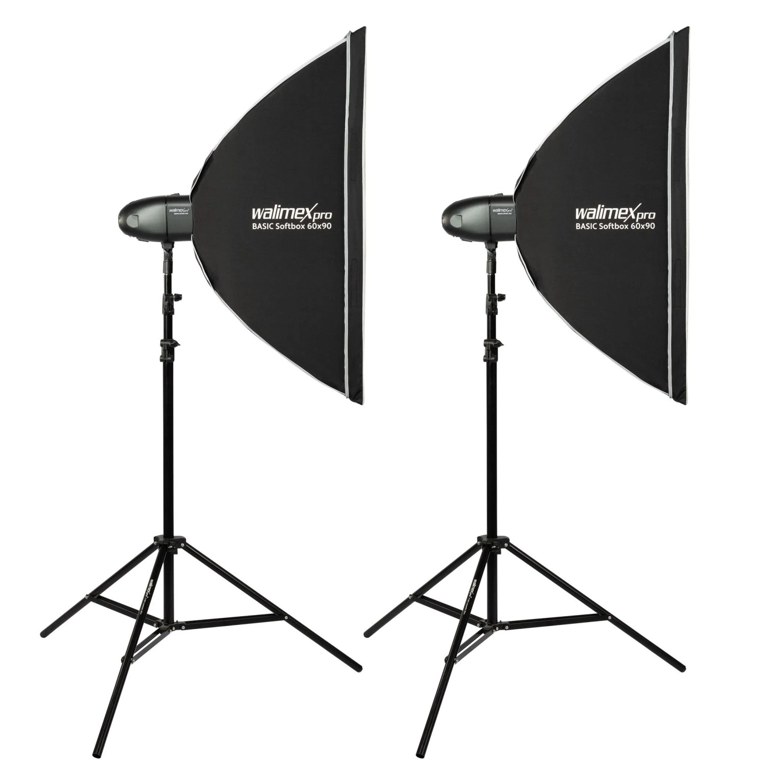Walimex Pro 2X Newcomer 300W Ii Studioblitz Softbox Lampenstativ Led Studiolicht