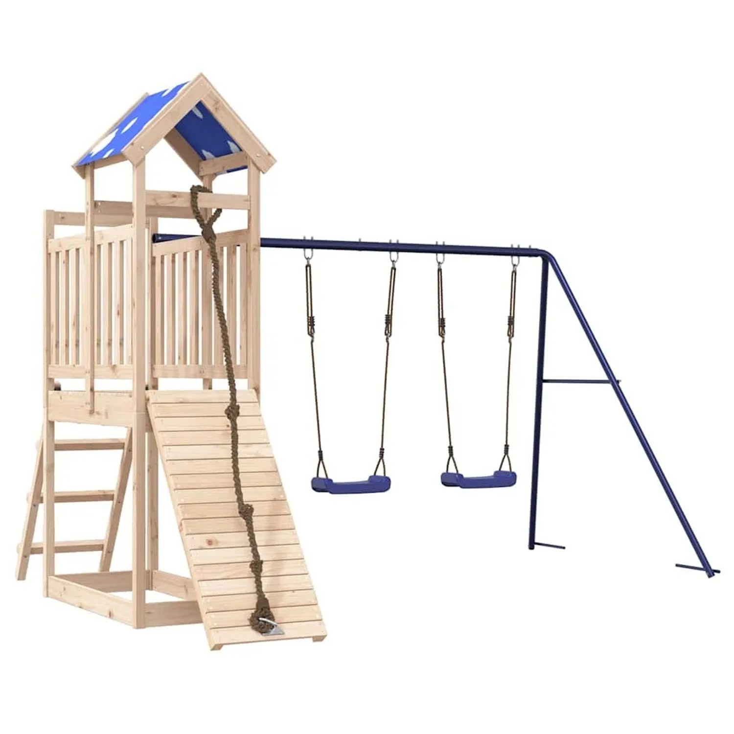 vidaXL Spielturm Massivholz Kiefer 3279073