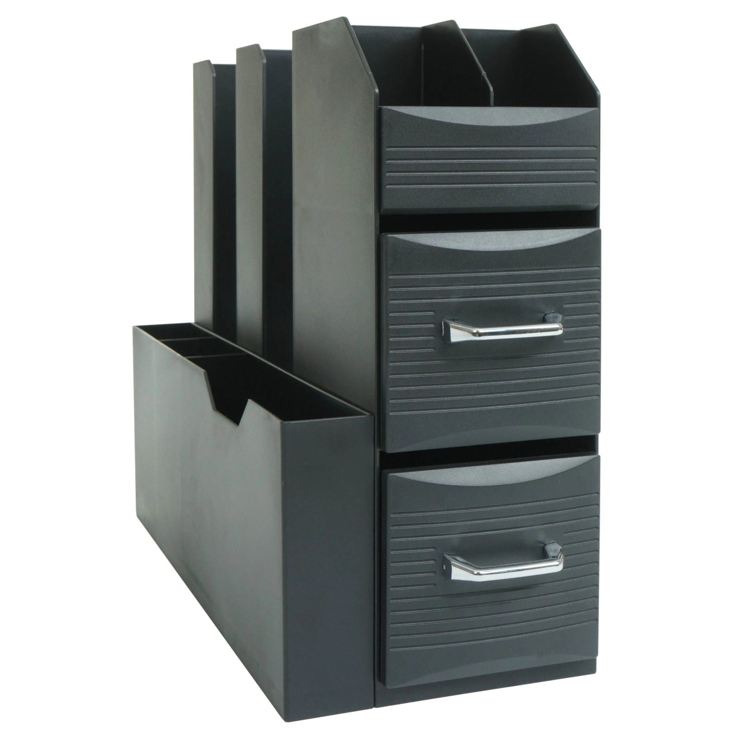 MCW Schreibtisch Organizer L97 Mit 2 Schubladen Und 7 Fächern 29x14x33cm