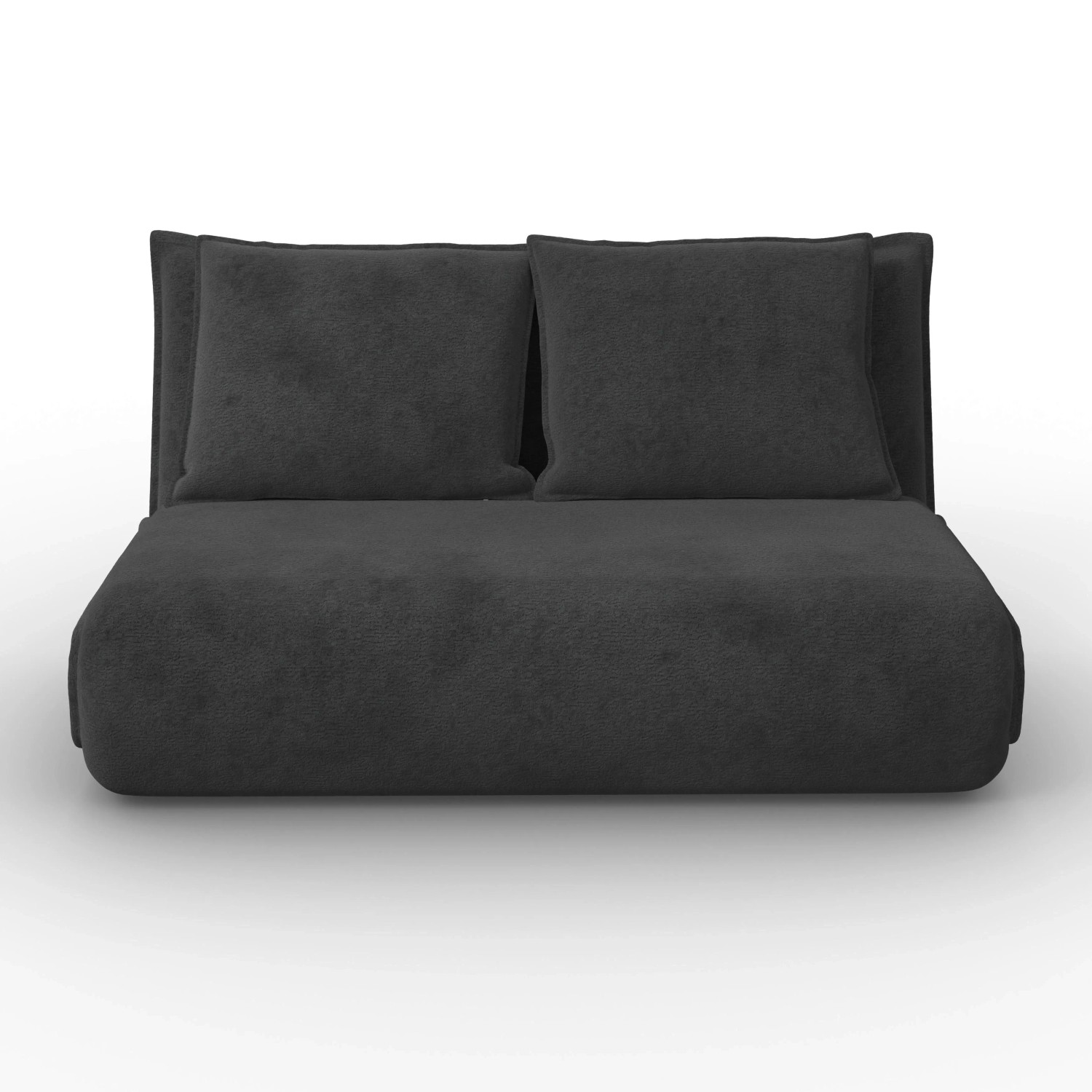 Bessagi Home Schlafsofa Macy Dunkelgrau Bouclé