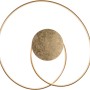 Moderne LED-Deckenleuchte Nastro Gold von Paul Neuhaus, 70x65 cm, mit runder Form.