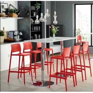 Papatya Barhocker Joy-S Bar 75 cm Rot 04