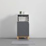 Bessagi Home Unterschrank Rocco Grau ca. 42,6x90x35 cm_4