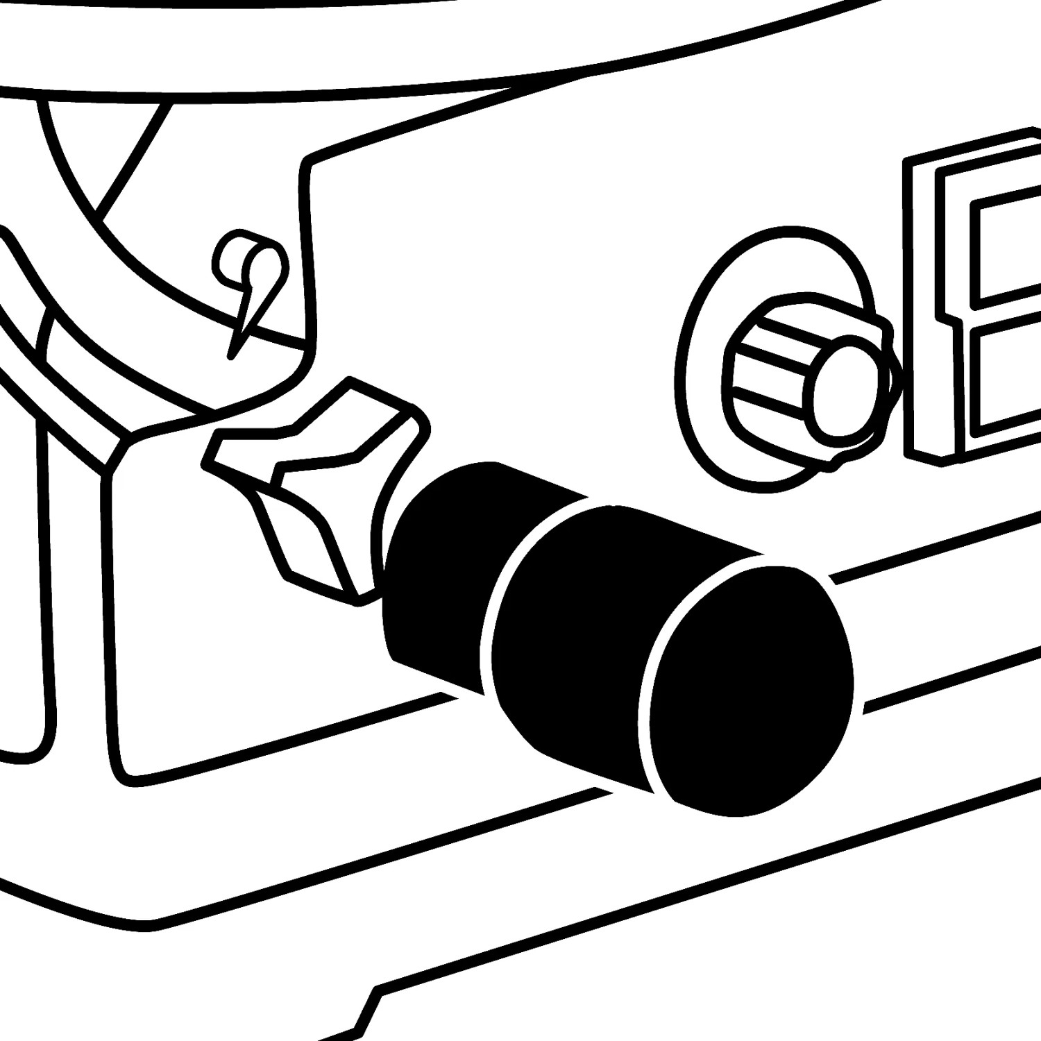 Detailaufnahme: Bedienelemente der Einhell TC-SS 406 E Dekupiersäge.