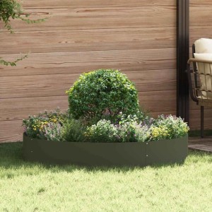 vidaXL Pflanzenring 5 Stk Olive Grün 120 x 120 x 20 cm 873641