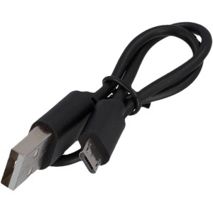 Ladekabel für Fischer LED-Akku-Rücklicht, USB auf Micro-USB, schwarz.