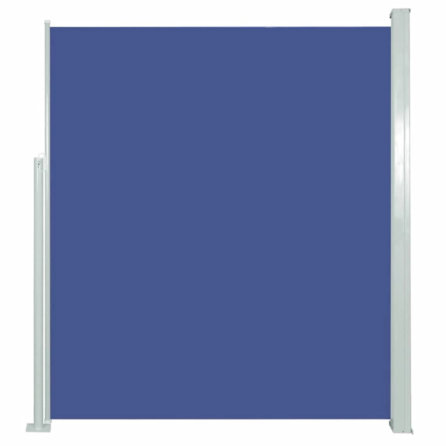 furnicato Ausziehbare Seitenmarkise 160x500 cm Blau günstig online kaufen