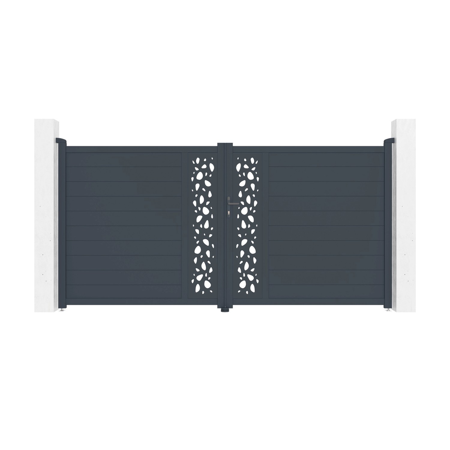Casanoov Flügeltor Elektrisch Sunny 350x180cm & Drehtorantrieb Hicker B200 günstig online kaufen