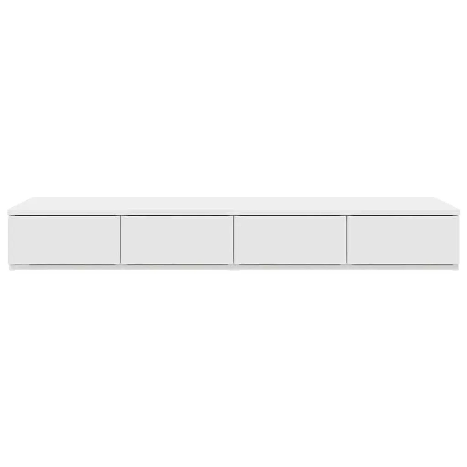 vidaXL Bettschubladen Weiß 120 x 36,5 x 16,5 cm Holzwerkstoff 866939_6