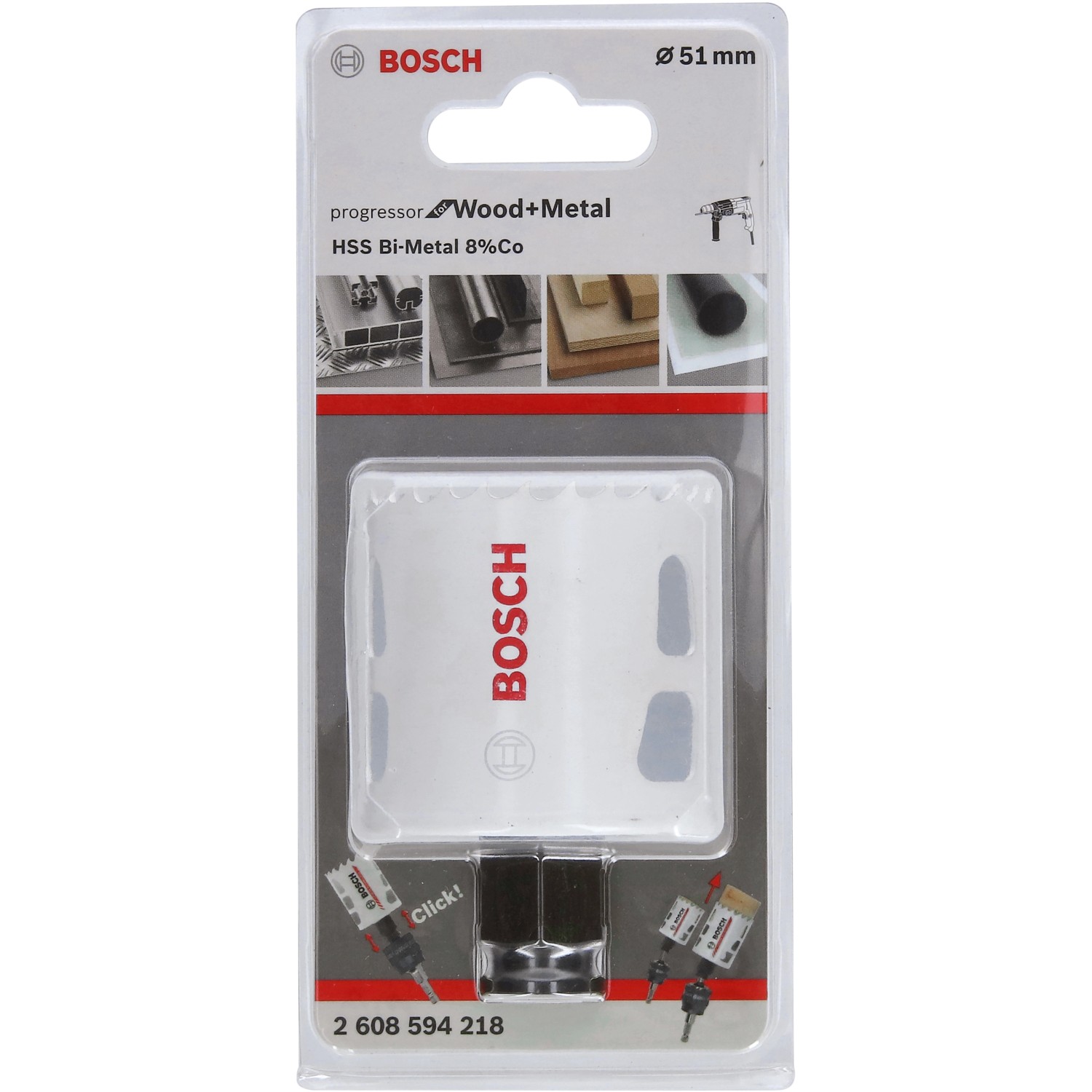 Bosch Lochsäge Progressor for Wood and Metal 51 mm günstig online kaufen