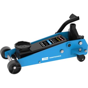 Blauer Güde Rangierwagenheber GRH 3/500 Q für Werkstatt und Garage.