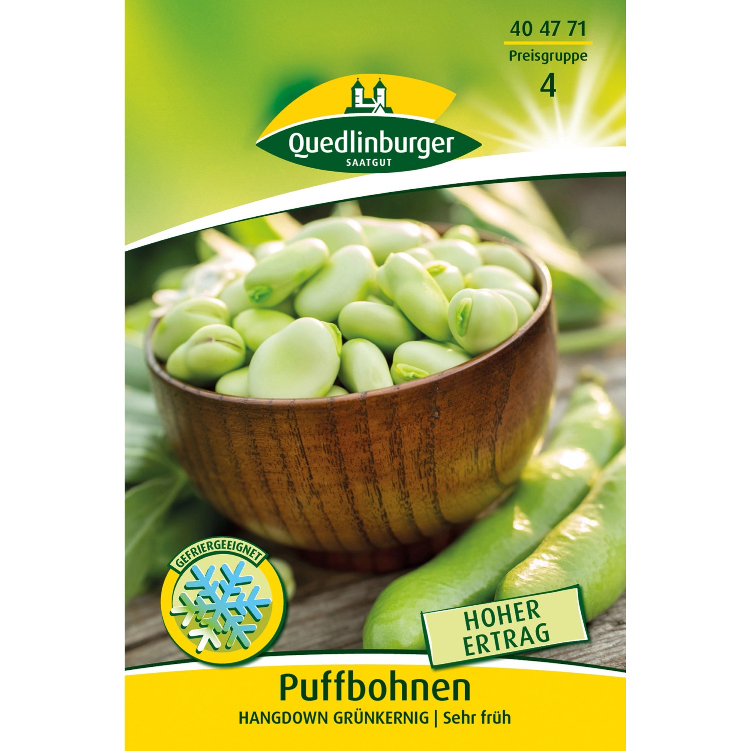 Quedlinburger Puffbohnen ''Hangdown Grünkernig'' günstig online kaufen