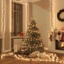 vidaXL LED-Lichterkette mit 2000 LEDs Warmweiß 17 m PVC 343244_2