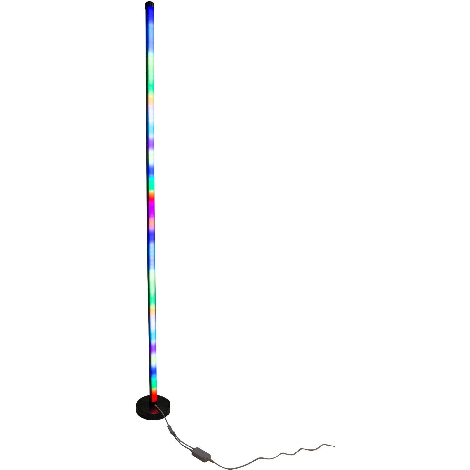 Näve LED-Stehleuchte Digital Motion Light, 150cm, mit Farbwechsel und Fernbedienung.
