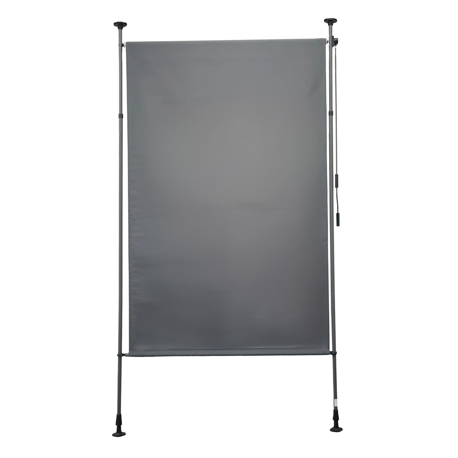 Garden Pleasure Klemm-Sichtschutz 150 cm × 270 cm Anthrazit günstig online kaufen