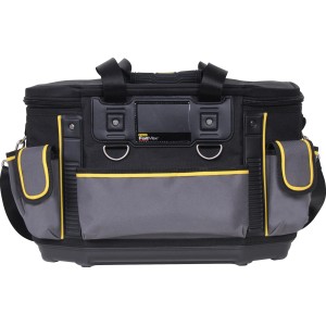 Stanley FatMax Werkzeugtasche Pro mit runder Öffnung, robust und geräumig.
