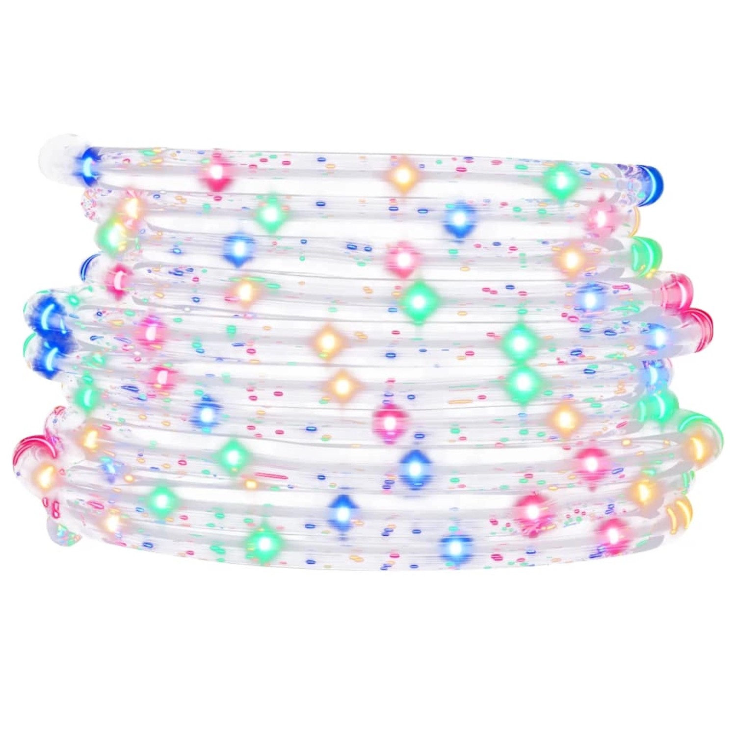 vidaXL Lichtschlauch 240 LEDs Mehrfarbig 10 m PVC 343315