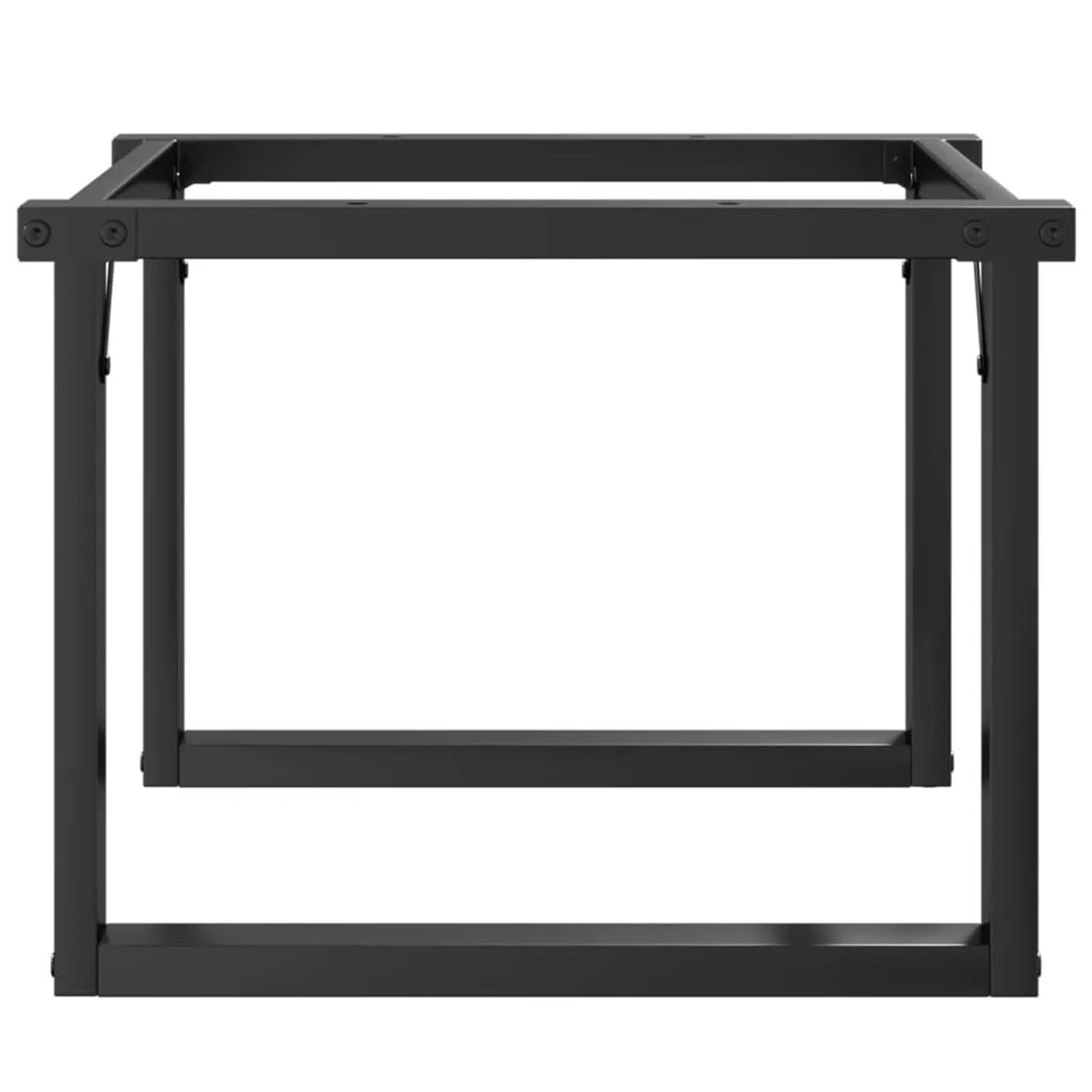 vidaXL Couchtischbeine O-Gestell 60x40x38 cm Stahl 357872_5