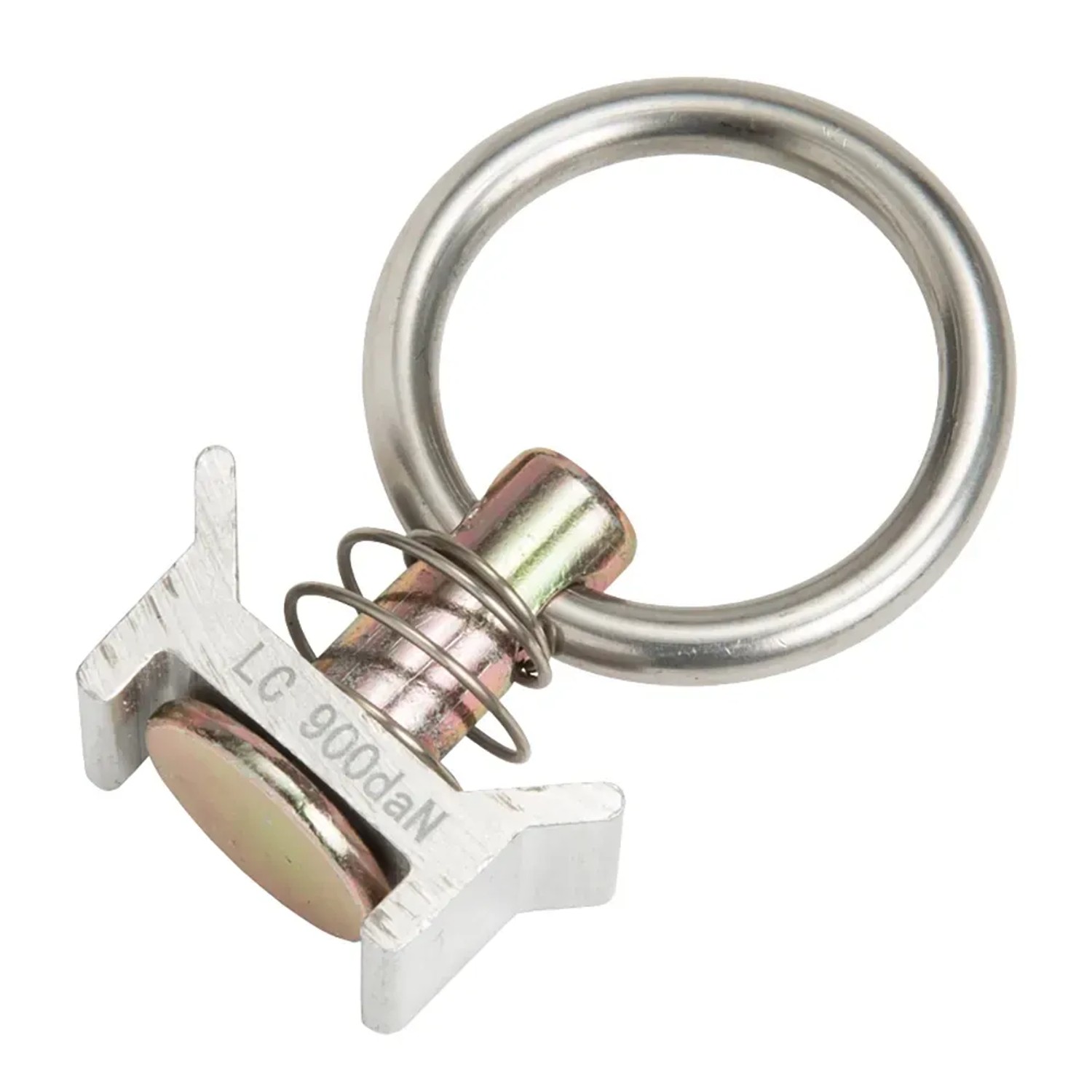 Conacord Zurrösen aus Stahl für Zurrschiene 4 Stück 6,1 cm x 3,4 cm