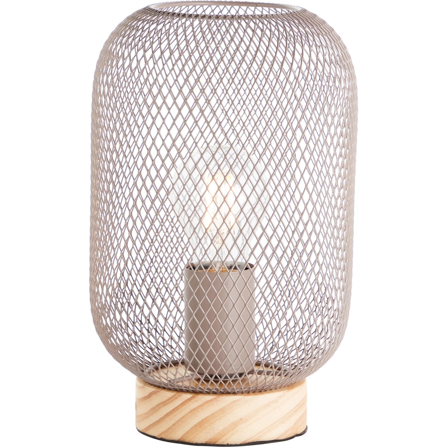 Brilliant Tischleuchte Giada 26,5 cm x 16 cm x 16 cm Lila FSC®