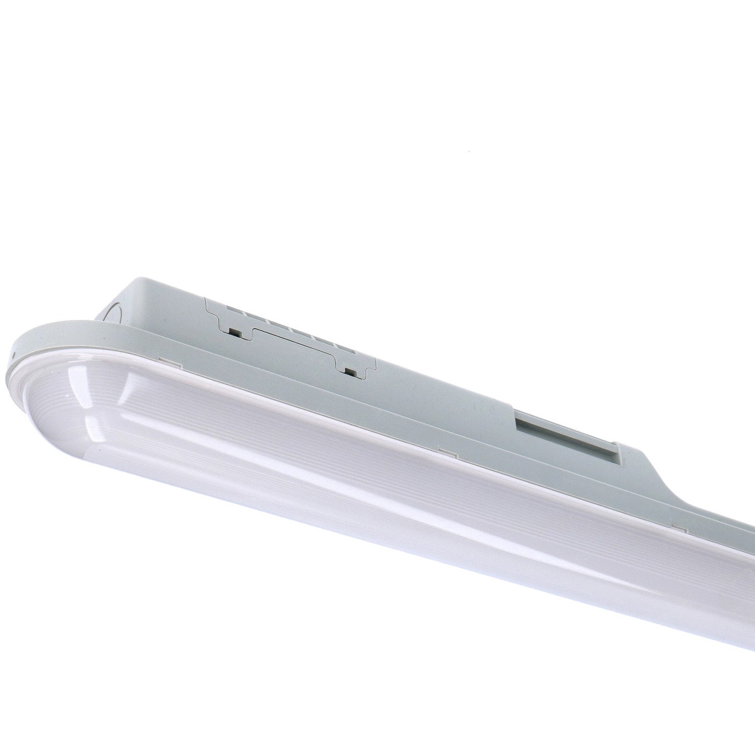 Led-Unterbauleuchte Strip 18 W 2500 lm 4000 K IP65 120 cm Grau