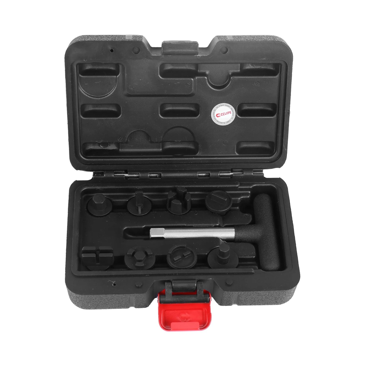 CCLIFE Ölablassschrauben Werkzeug Set 3/8 Zoll mit T-Griff und 8 Adaptern